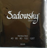 Sadowsky Bass Strings SBS40B Black Label 40/125T 5-String