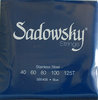 Sadowsky Bass Saiten SBS40B Blue Label 40/125T 5-String