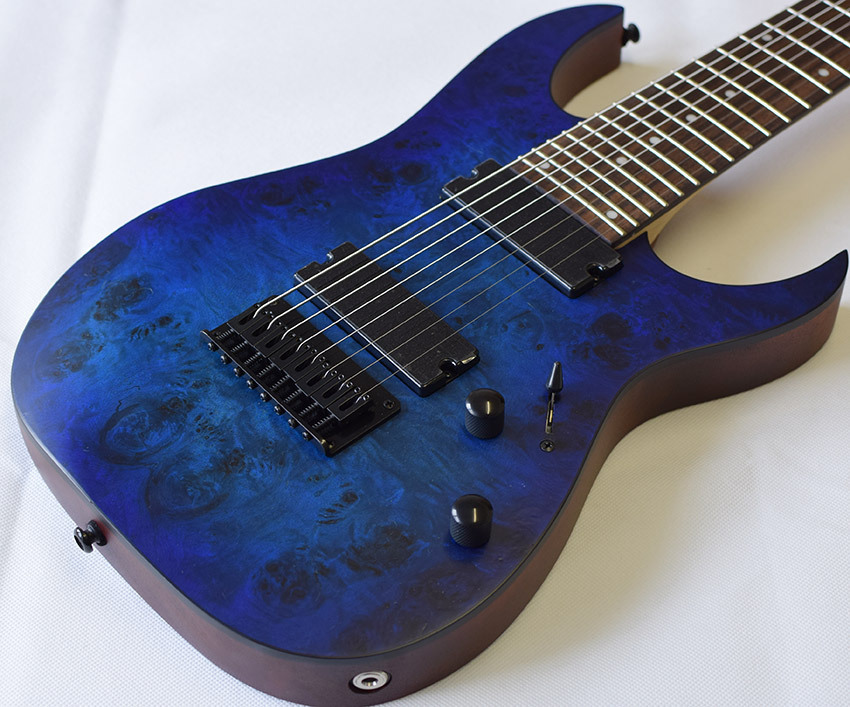 Ibanez RG8PB-SBF 8-String Sapphire Blue B-STOCK