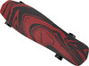 Jackson Skateboard Red and Black Swirl