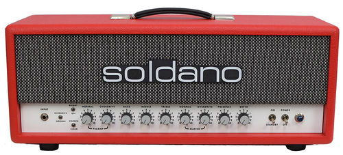 Soldano SLO-100 BM Head Red Tolex S&P