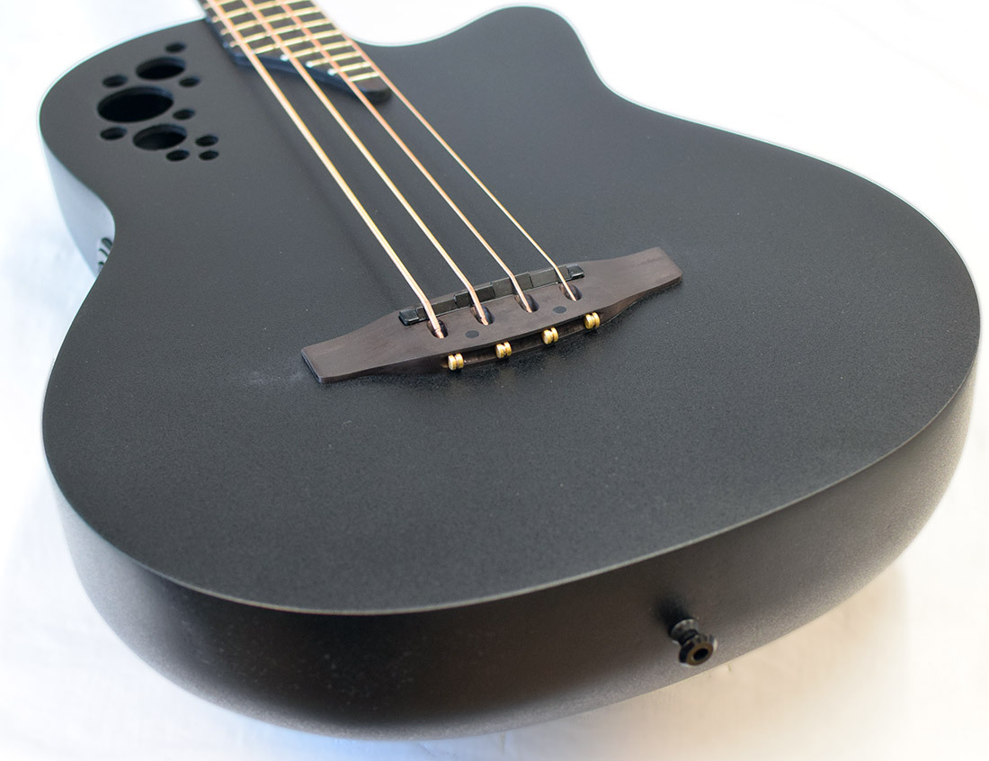 Ovation Acoustic Bass Elite B778TX-5 Black Txt